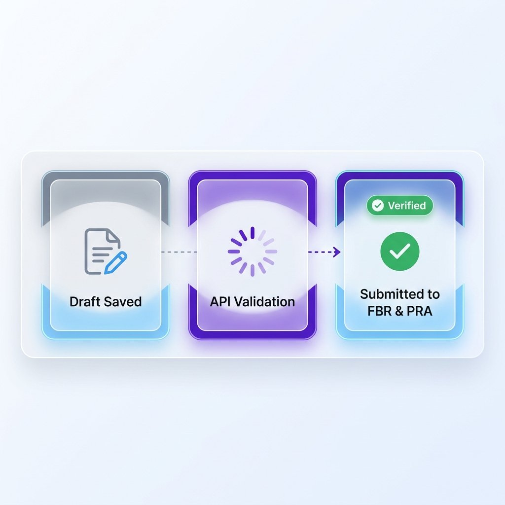 Draft and Submission Workflow